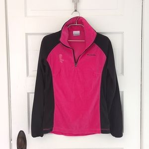 Columbia sz S quarter zip fleece pullover